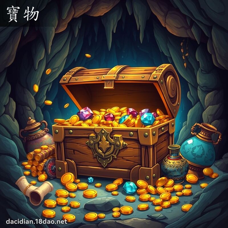 寶物 - 國語大辭典配圖
