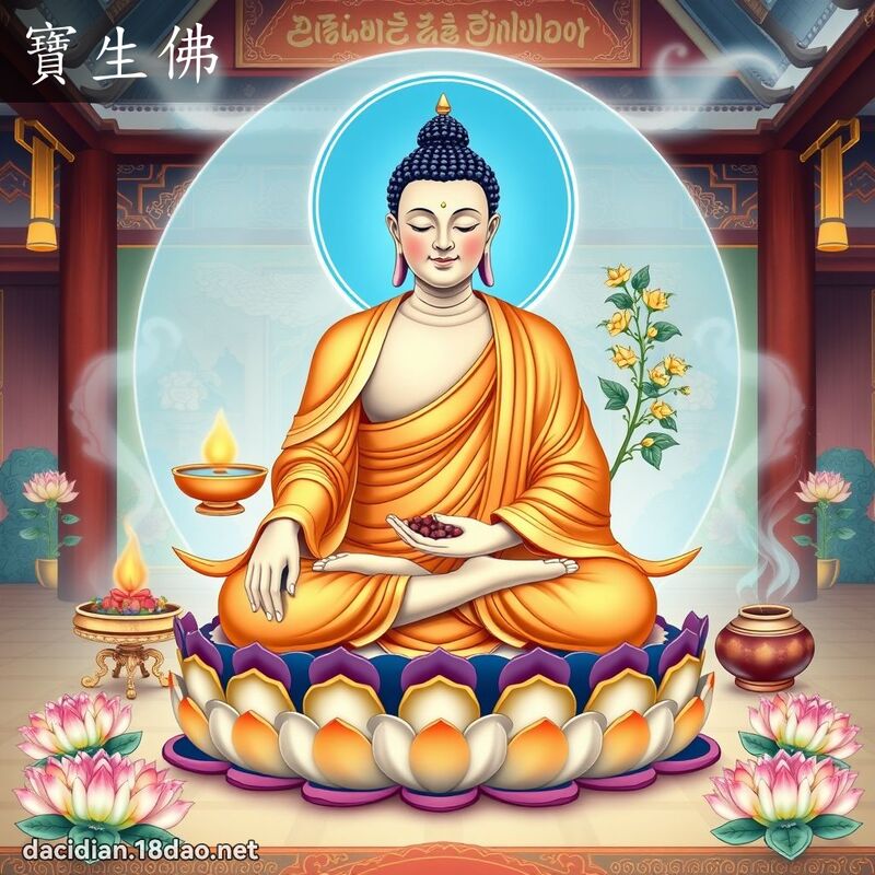 寶生佛 - 國語大辭典配圖