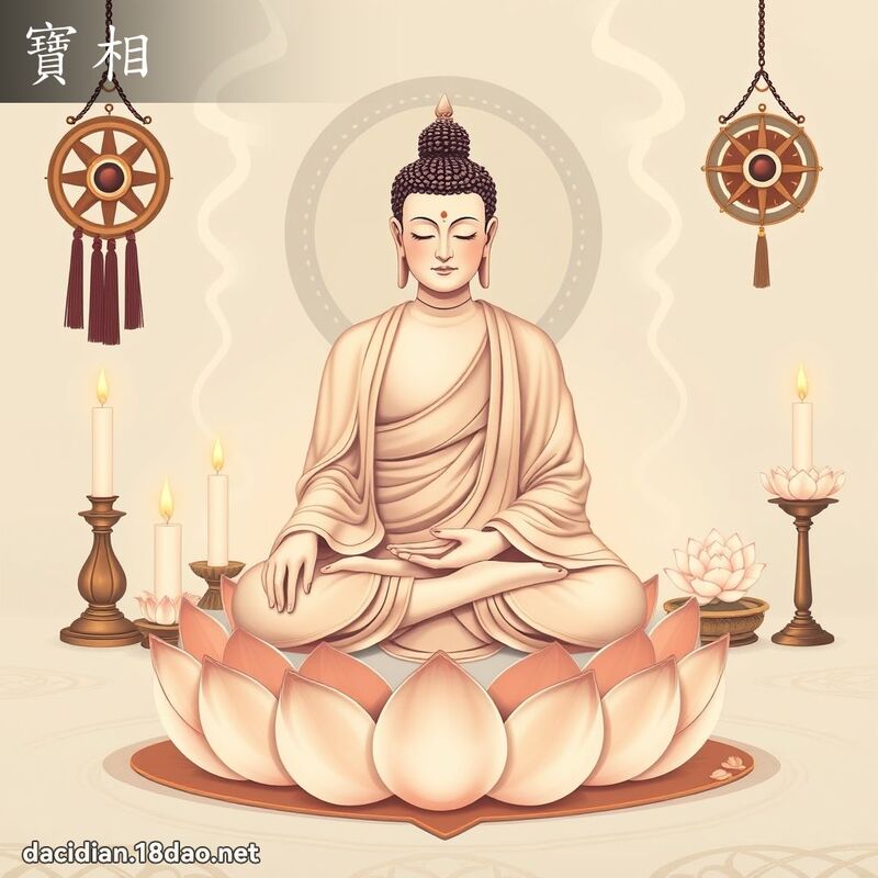 宝相 - 国语大辞典配图