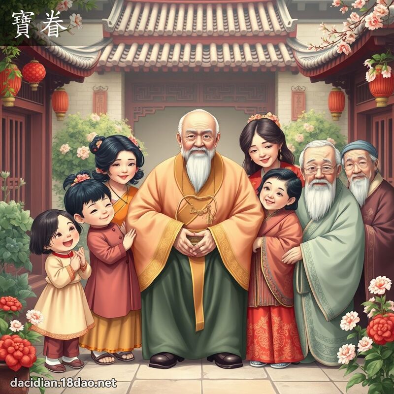 寶眷 - 國語大辭典配圖