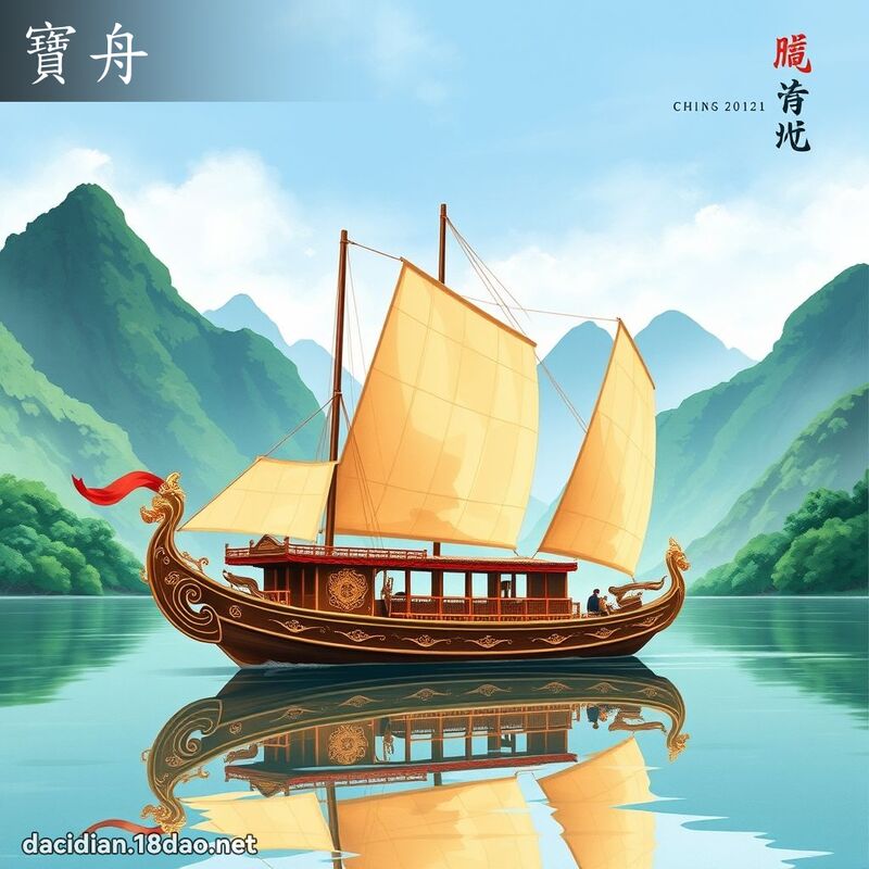 宝舟 - 国语大辞典配图