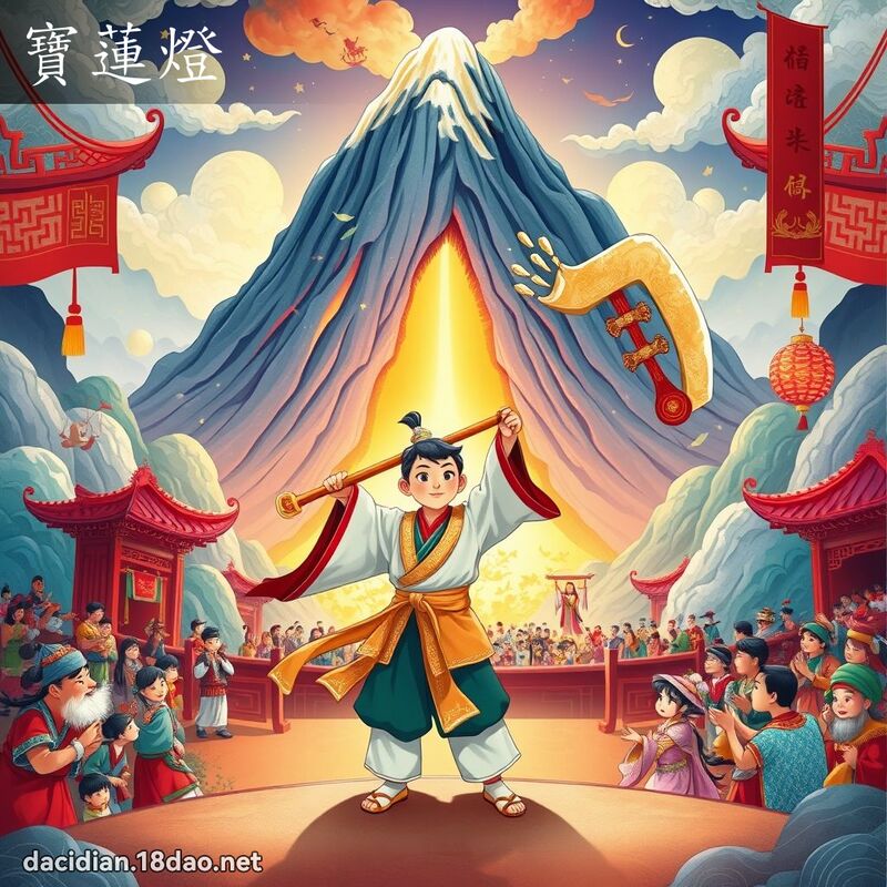 寶蓮燈 - 國語大辭典配圖