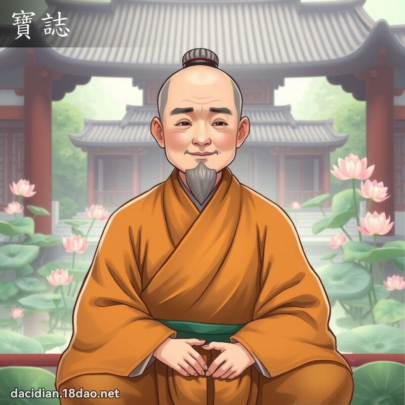 寶誌 - 國語大辭典配圖