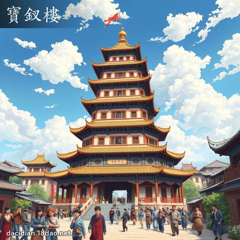 寶釵樓 - 國語大辭典配圖