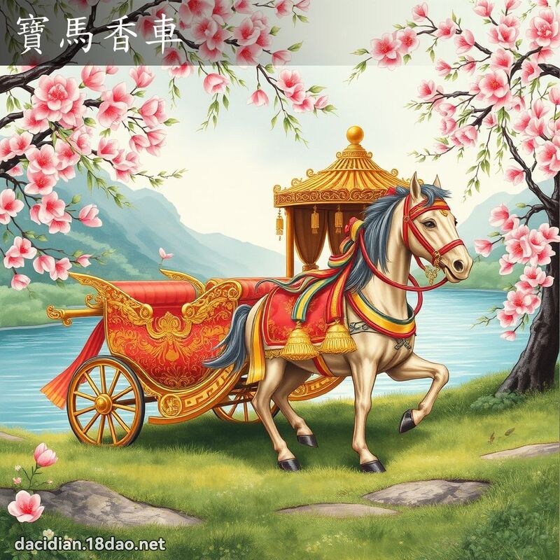 寶馬香車 - 國語大辭典配圖