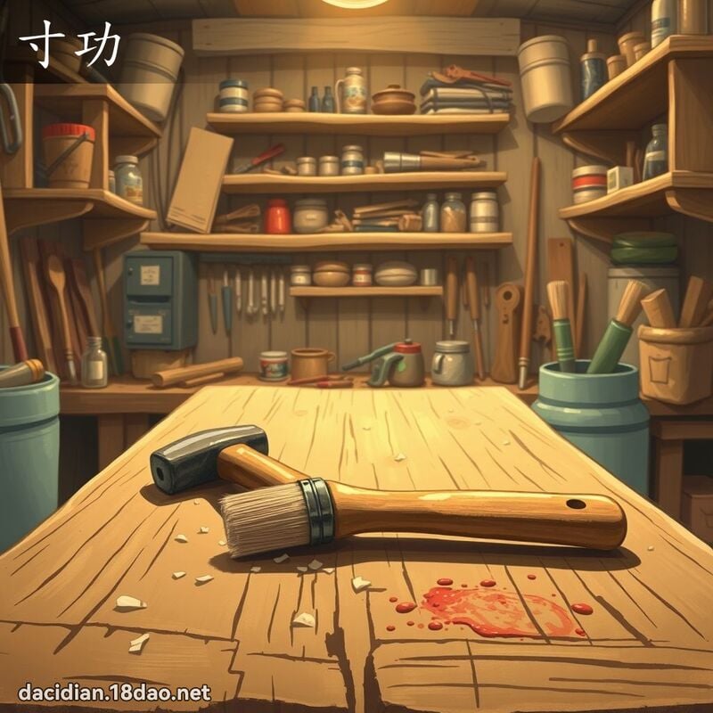 寸功 - 國語大辭典配圖