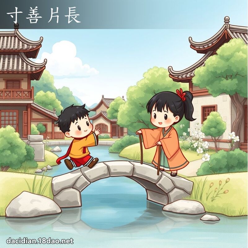 寸善片长 - 国语大辞典配图