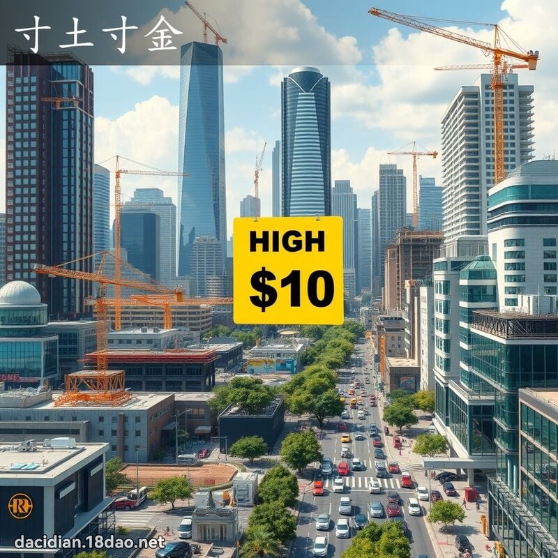 寸土寸金 - 國語大辭典配圖