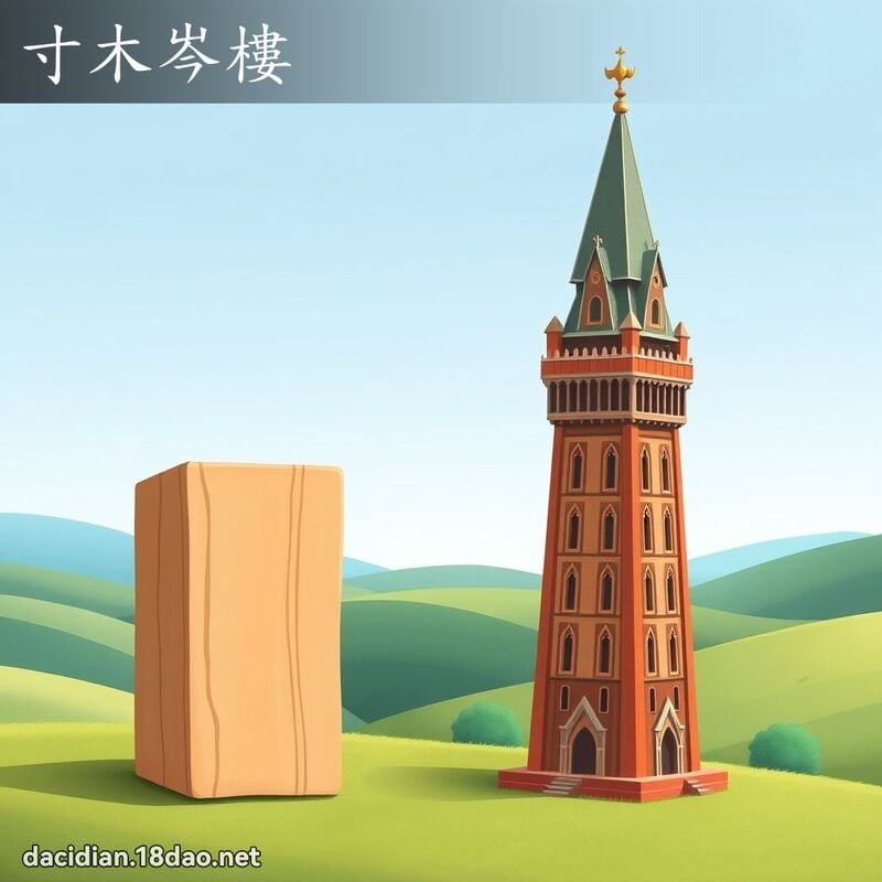 寸木岑樓 - 國語大辭典配圖