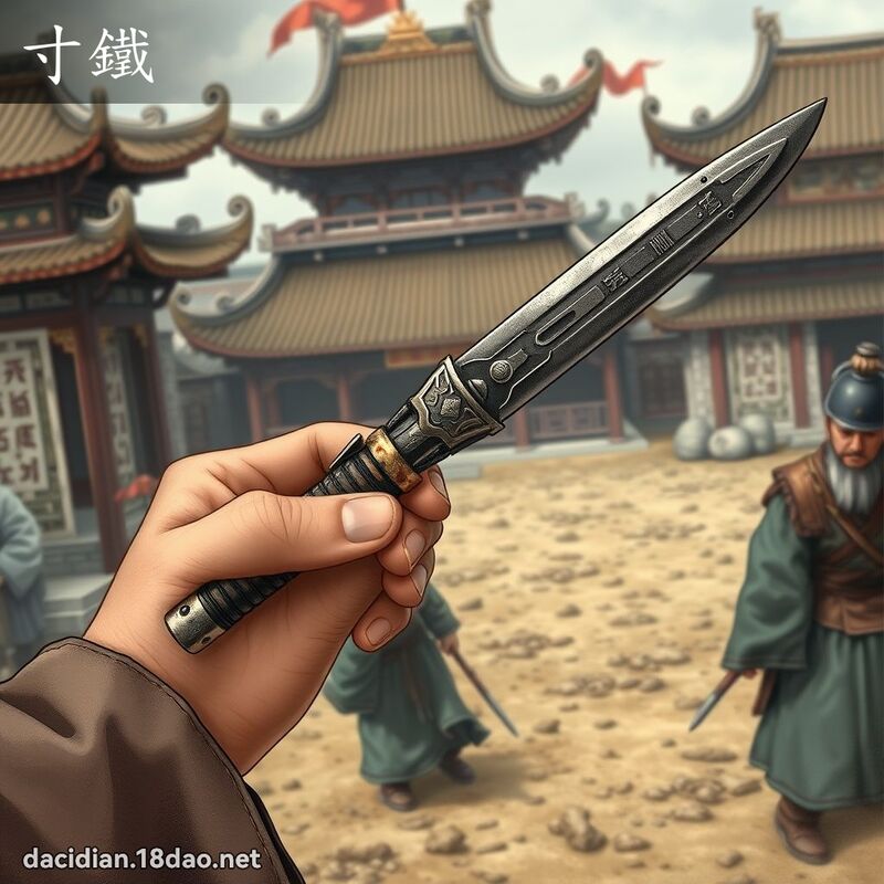 寸铁 - 国语大辞典配图