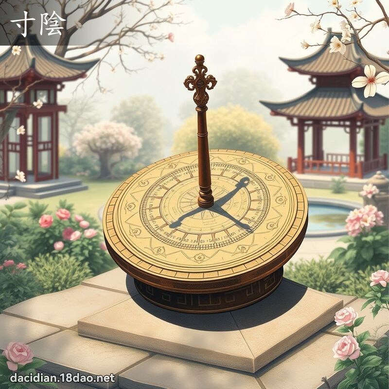 寸陰 - 國語大辭典配圖