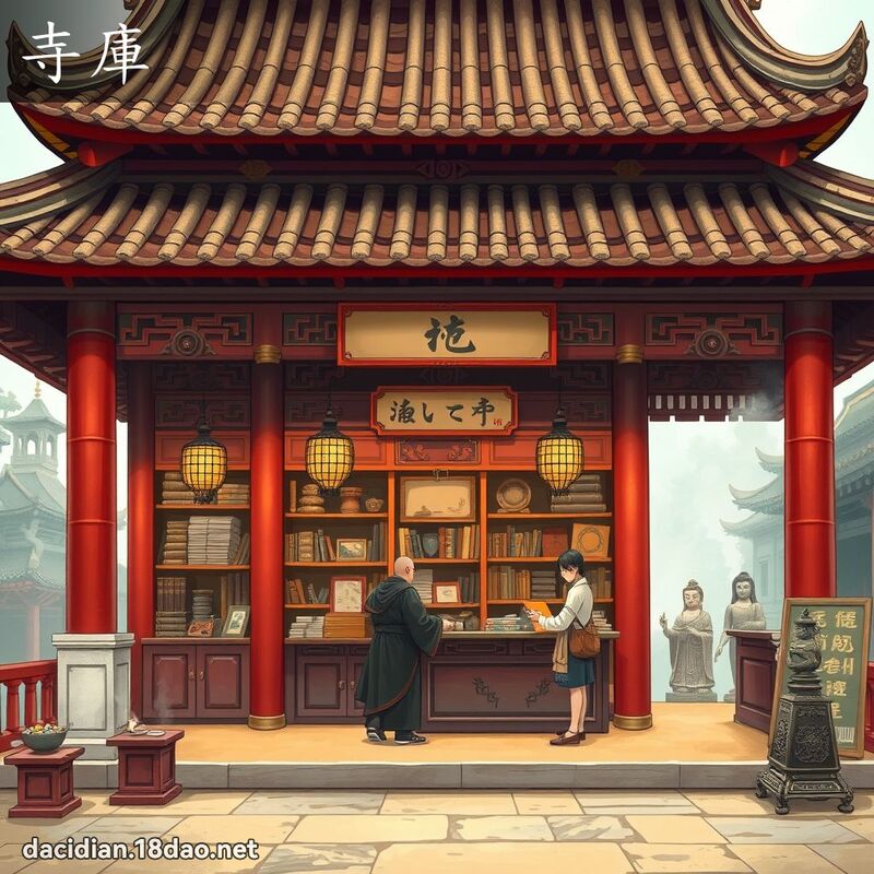 寺庫 - 國語大辭典配圖