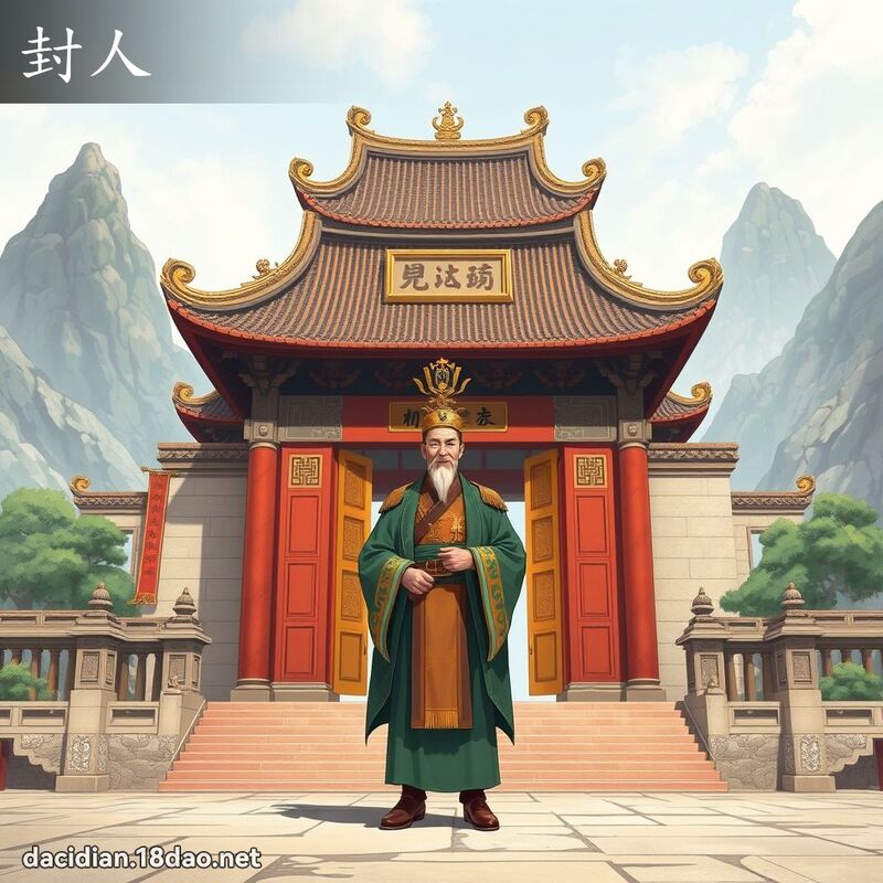 封人 - 国语大辞典配图
