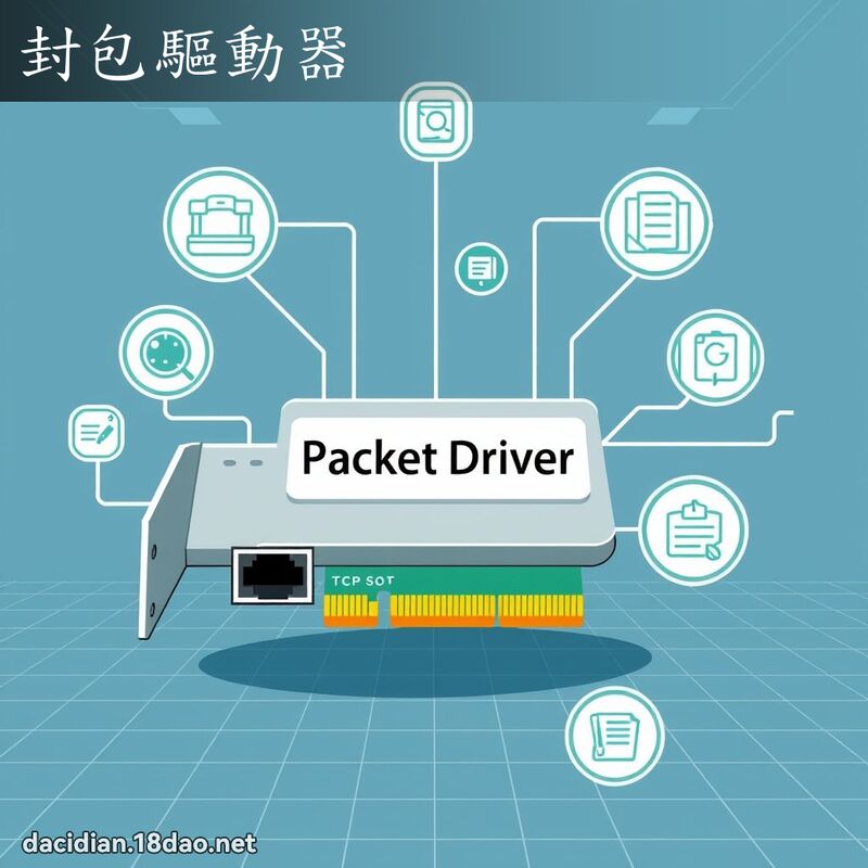 封包驅動器 - 國語大辭典配圖