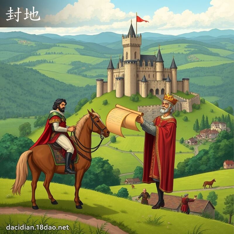 封地 - 國語大辭典配圖