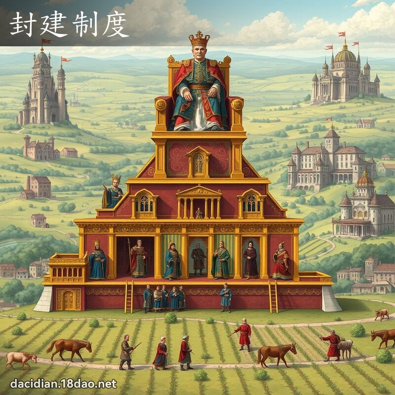 封建制度 - 國語大辭典配圖