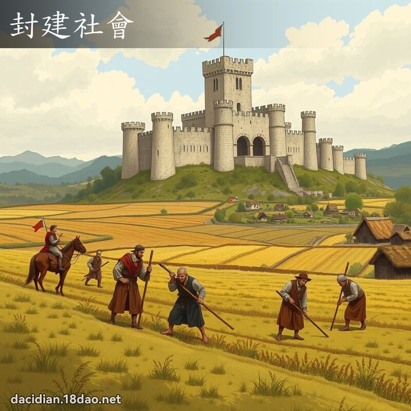 封建社會 - 國語大辭典配圖