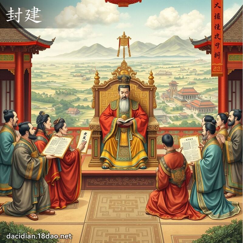 封建 - 國語大辭典配圖