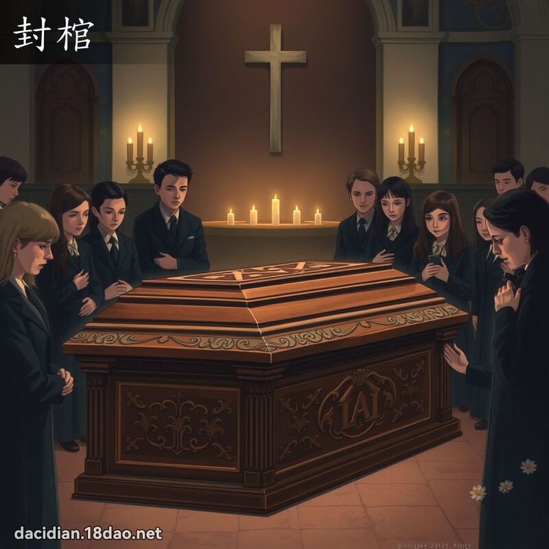 封棺 - 國語大辭典配圖