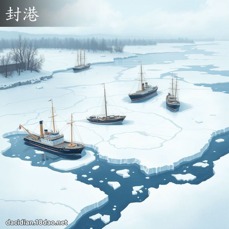 封港 - 国语大辞典配图