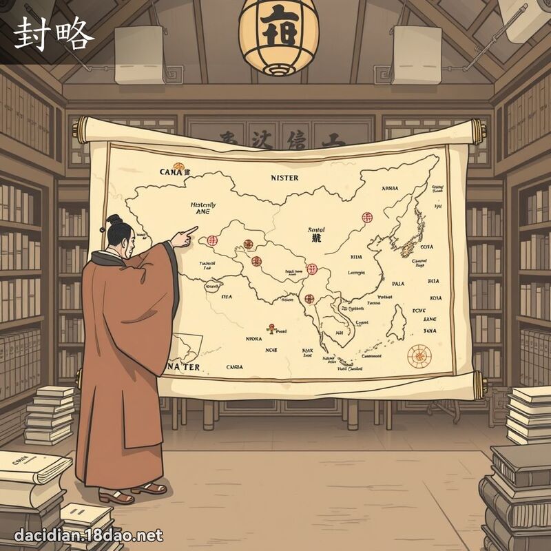 封略 - 国语大辞典配图