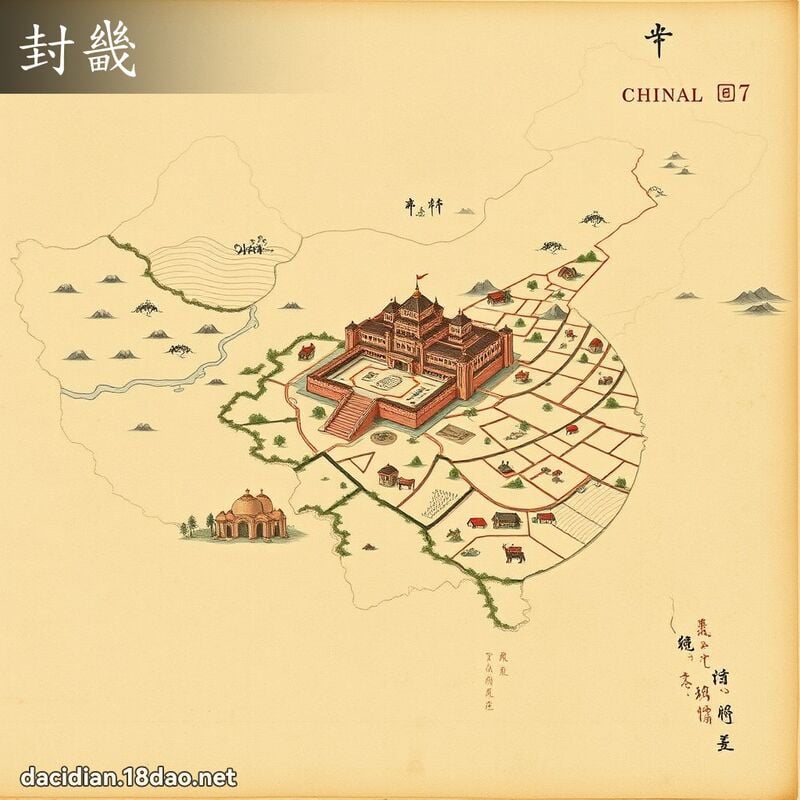 封畿 - 國語大辭典配圖