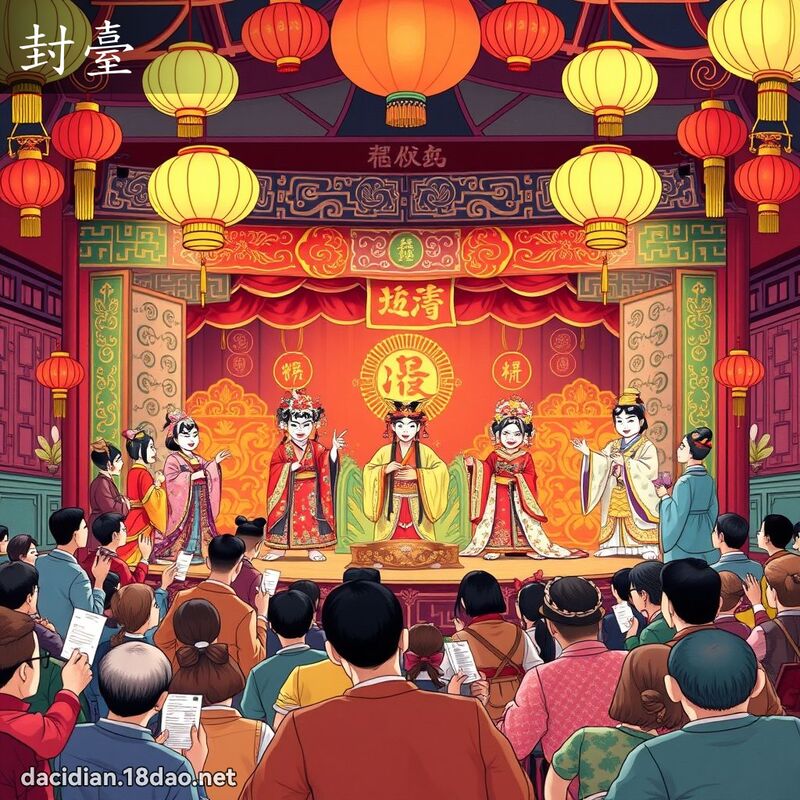 封臺 - 國語大辭典配圖