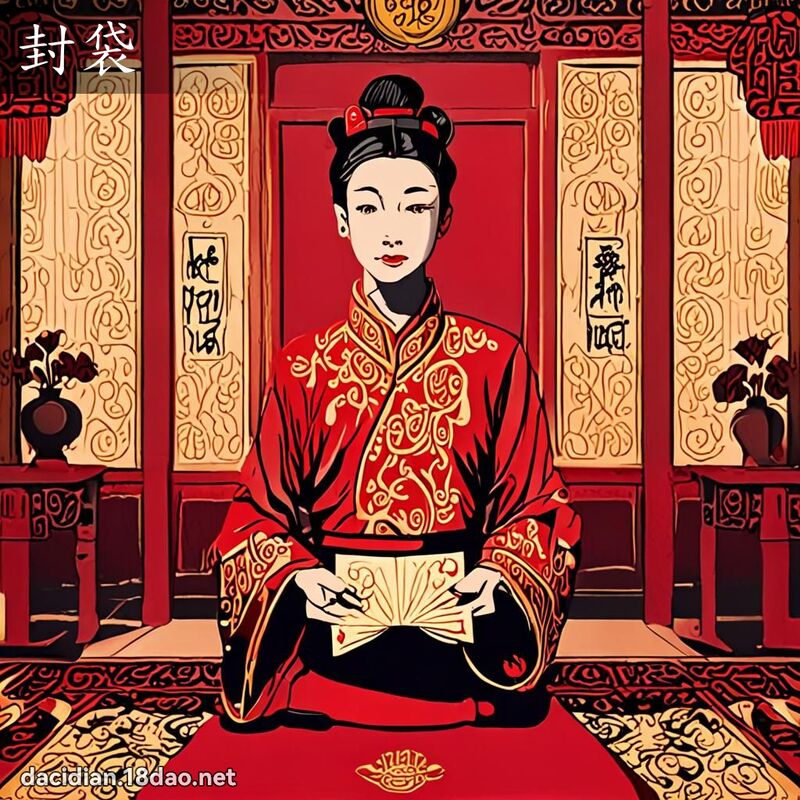 封袋 - 國語大辭典配圖