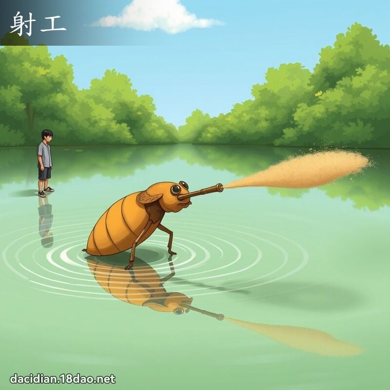 射工 - 國語大辭典配圖