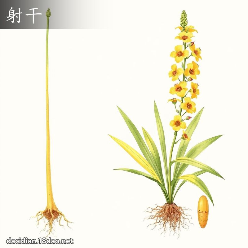 射干 - 國語大辭典配圖