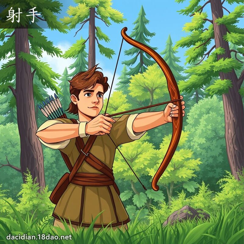 射手 - 国语大辞典配图