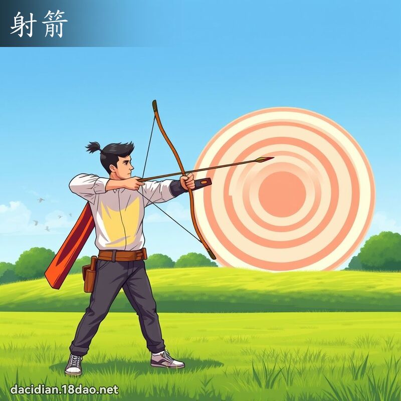 射箭 - 國語大辭典配圖