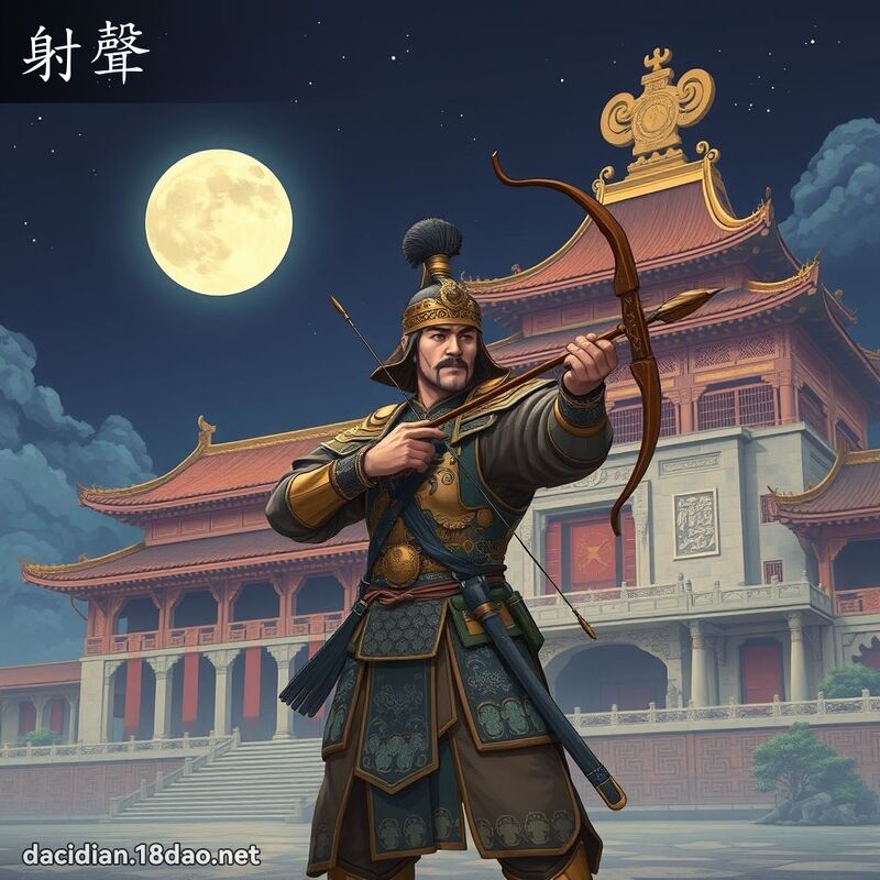 射聲 - 國語大辭典配圖