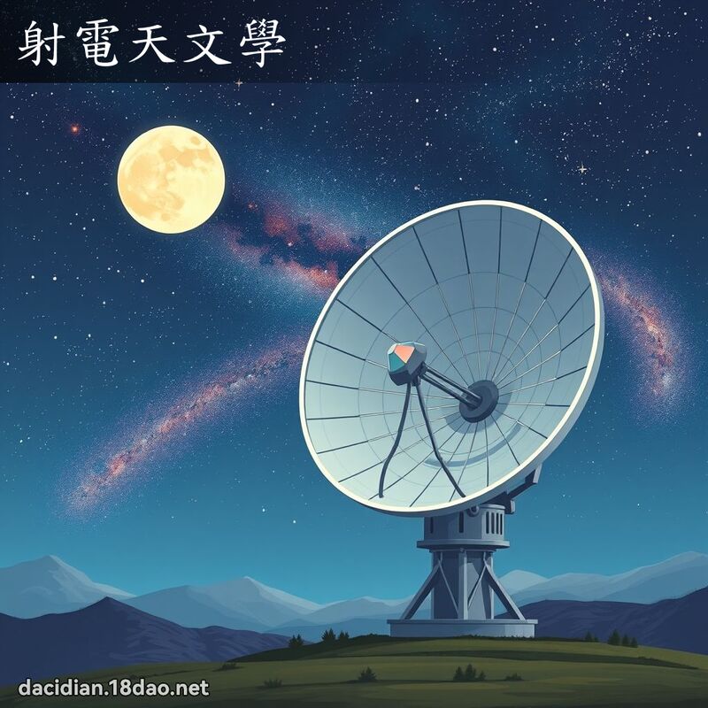 射电天文学 - 国语大辞典配图