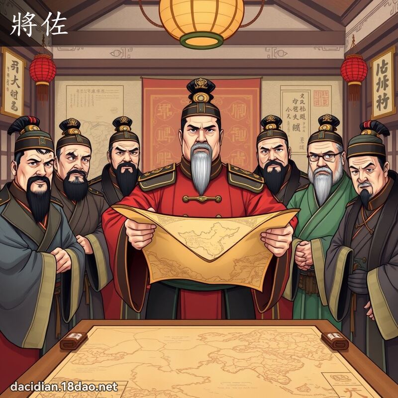 將佐 - 國語大辭典配圖