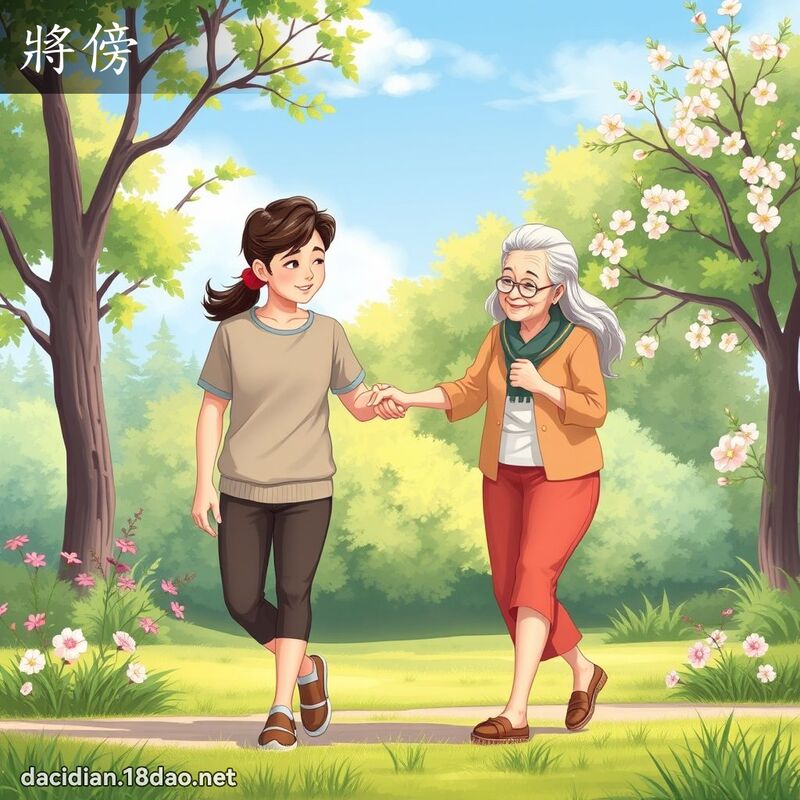 將傍 - 國語大辭典配圖