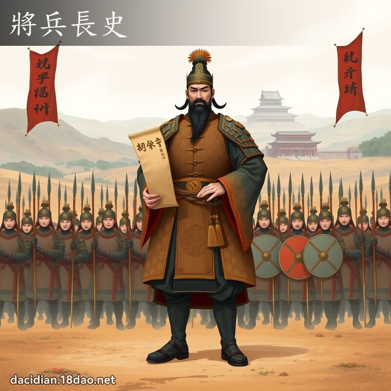 將兵長史 - 國語大辭典配圖
