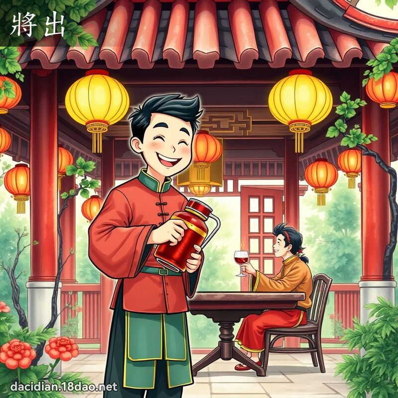 將出 - 国语大辞典配图