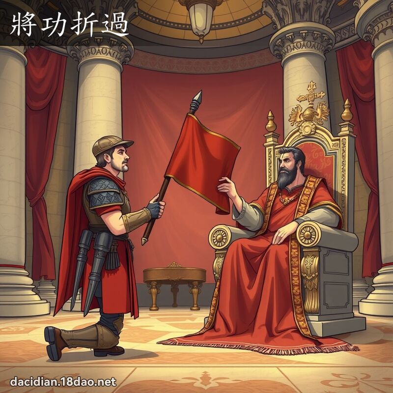將功折過 - 國語大辭典配圖