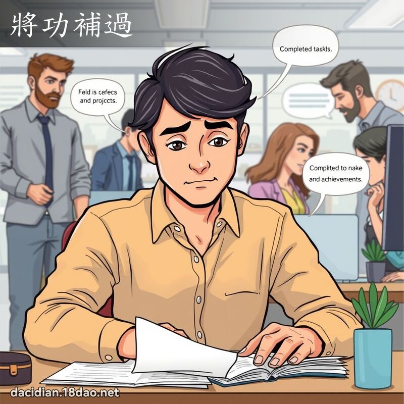 將功補過 - 國語大辭典配圖