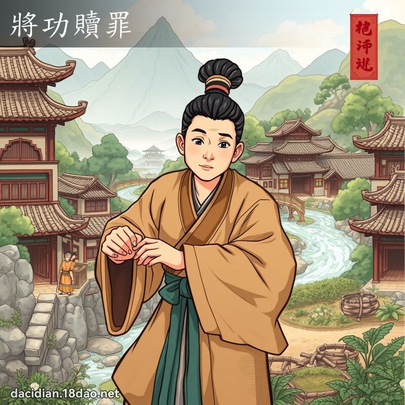 將功贖罪 - 國語大辭典配圖