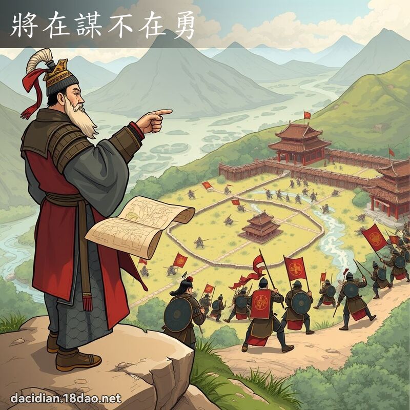 將在谋不在勇 - 国语大辞典配图
