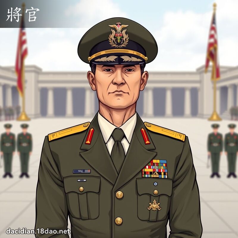 將官 - 国语大辞典配图