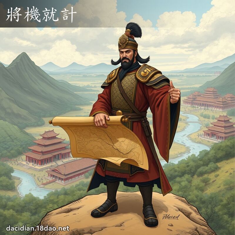 將機就計 - 國語大辭典配圖