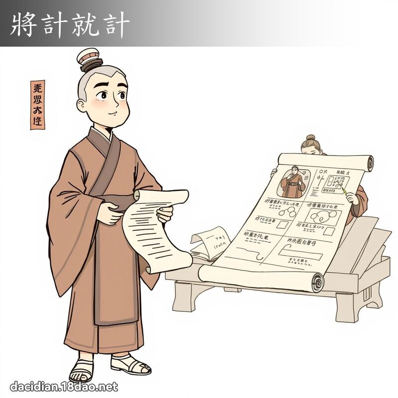 將计就计 - 国语大辞典配图