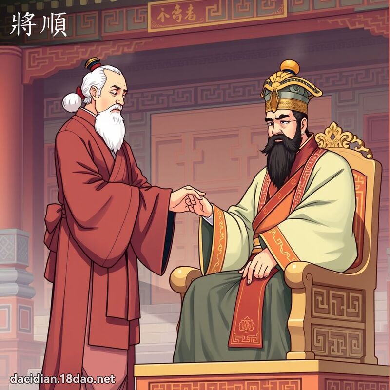 將順 - 國語大辭典配圖
