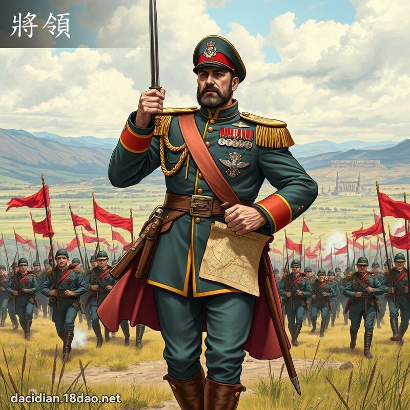 將領 - 國語大辭典配圖