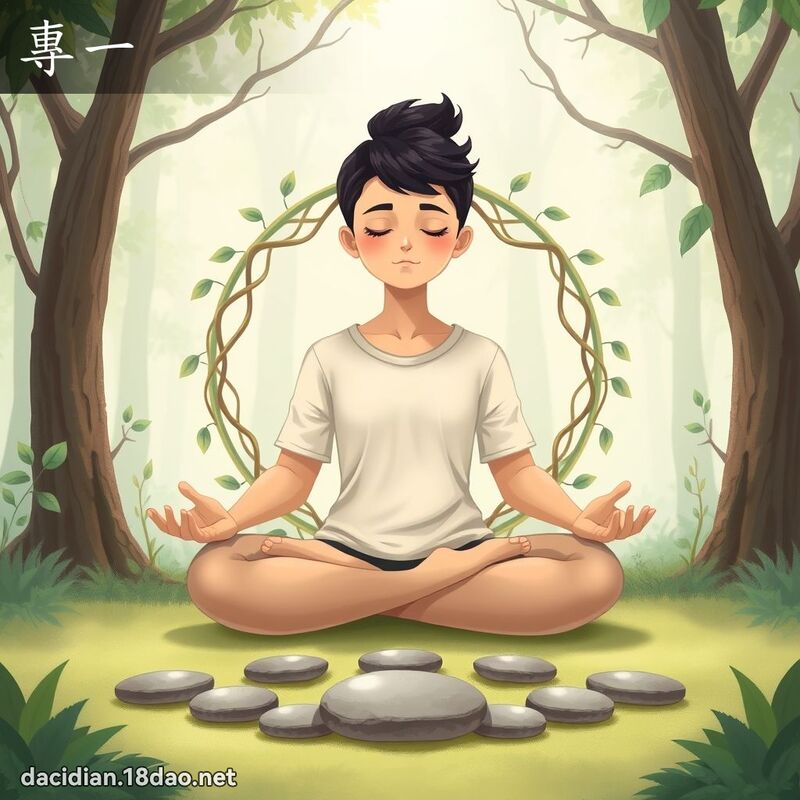 专一 - 国语大辞典配图