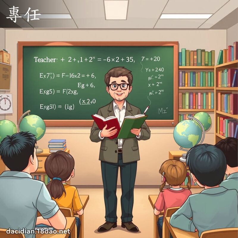 专任 - 国语大辞典配图