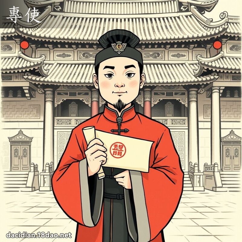 专使 - 国语大辞典配图